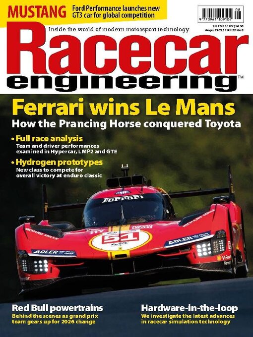 Title details for Racecar Engineering by Chelsea Magazine - Available